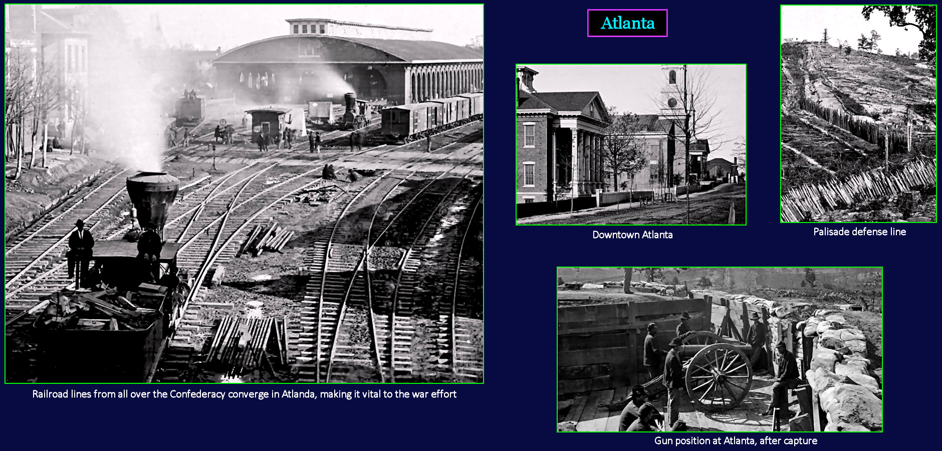 Sherman's attack on Atlanta, 1864